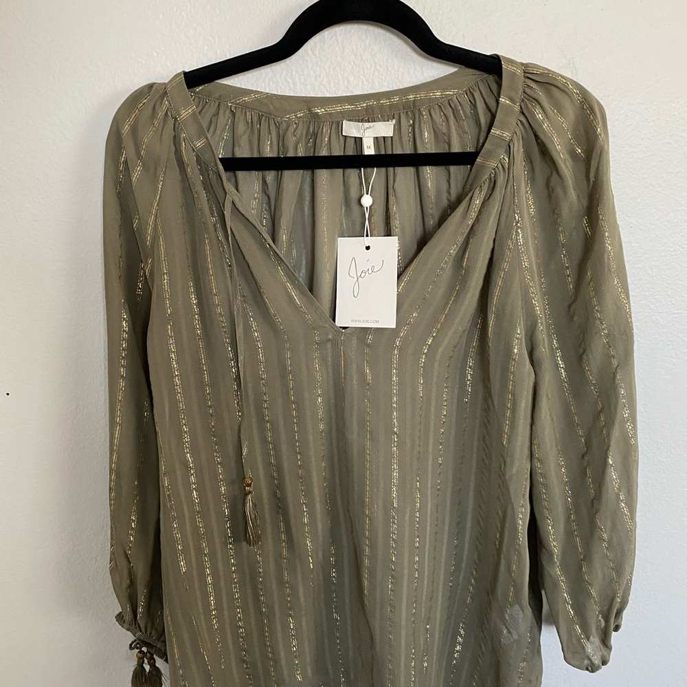 Joie sheer shirt Medium